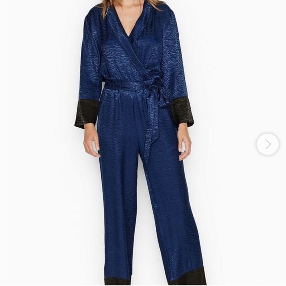 Victoria's Secret Zebra Print Pajama Jumpsuit - Picture 6 of 7